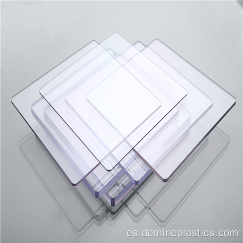 Lámina de policarbonato transparente Lámina rígida de plástico 20mm